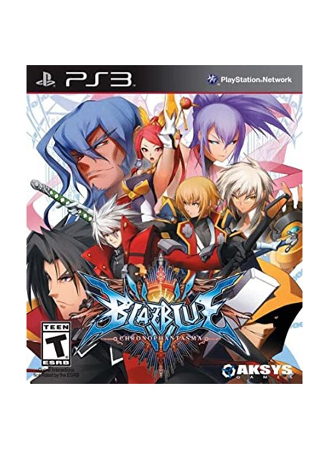 Blazblue: Chrono Phantasma - playstation_3_ps3