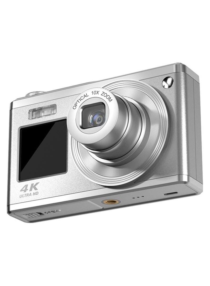4K high-definition optical zoom digital camera camera dual screen selfie camera