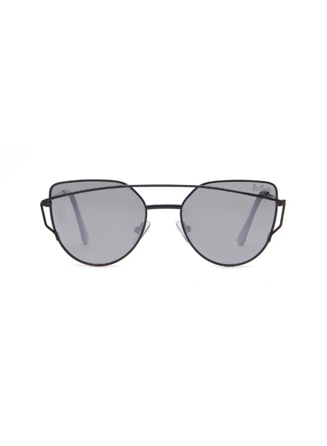 Polarized METAL Silver Mirror with Fashion type, Round Shape
48-18-140 mm Size, 0.74MM POLARZIED Lens Material, Black Frame Color