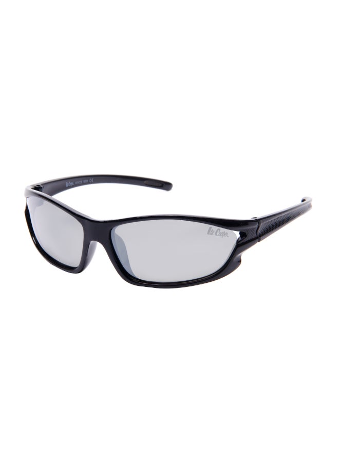 Polarized PC Silver Mirror with Sports type, Square Shape
56-12-110 mm Size, TAC 1.1 Lens Material, Black Frame Color