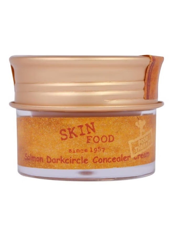 Blooming salmon concealer cream for skin blemishes and dark circles