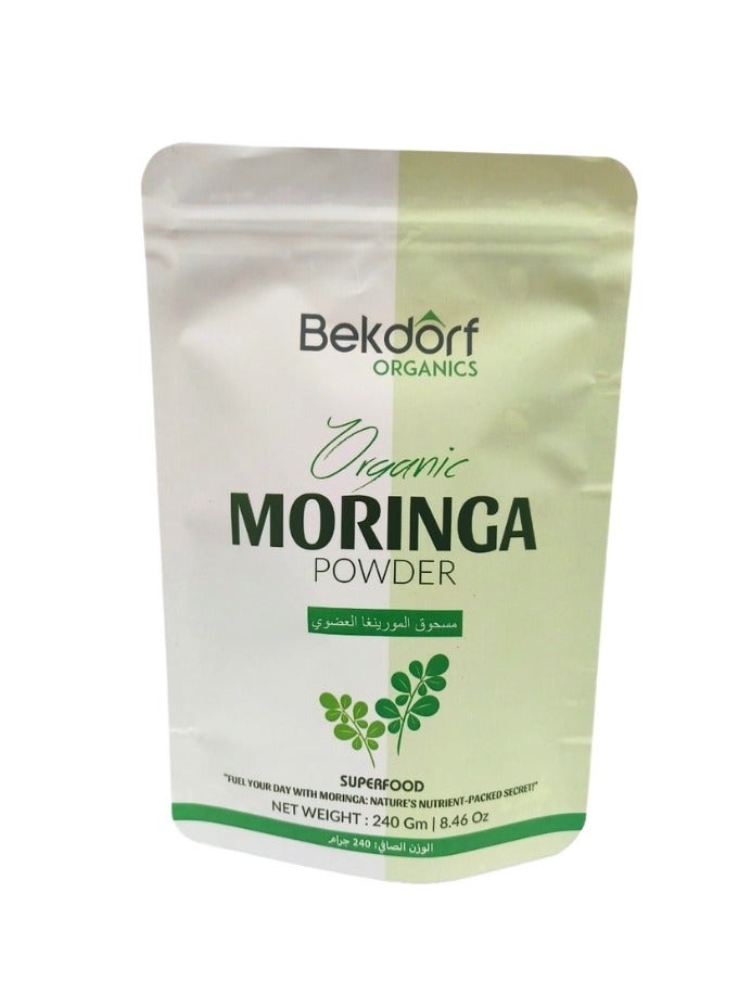 Organic Moringa Leaves Powder -240 Gm Complete Natural Superfood