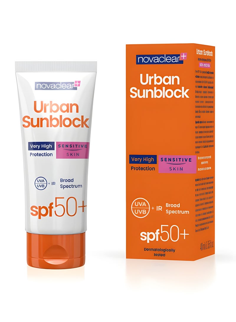 Urban Sunblock SPF 50+ Sensitive Skin 40ML
