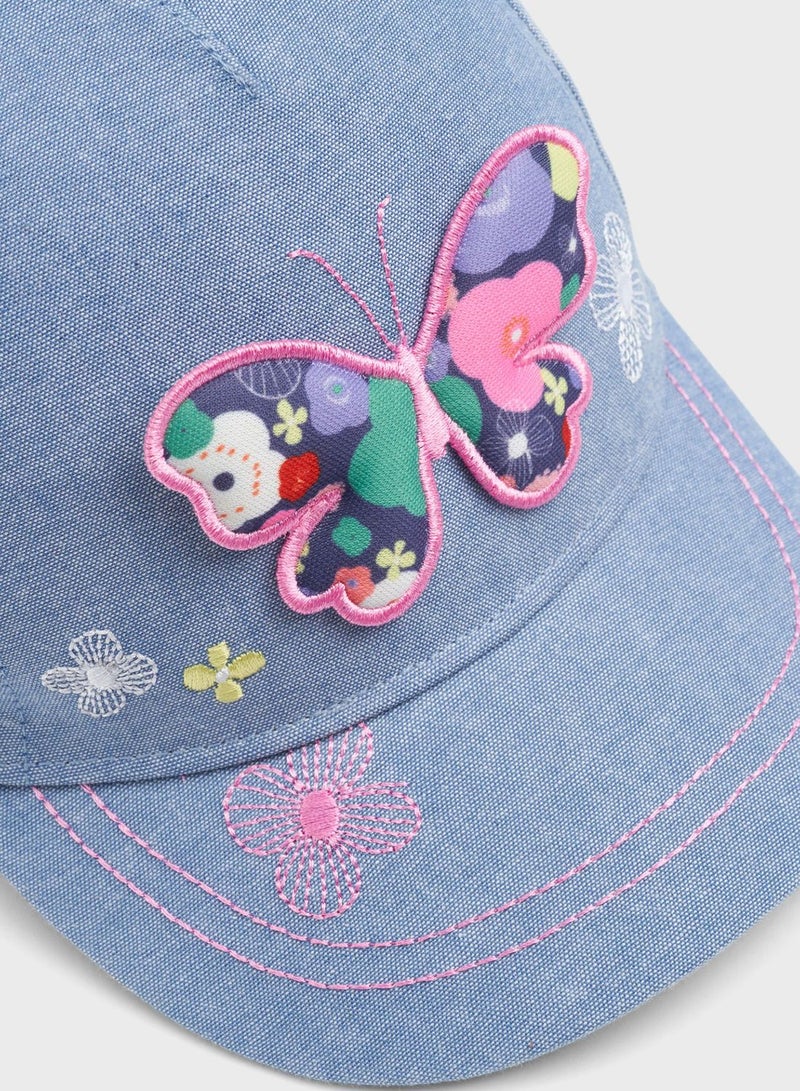 Kids Butterfly Cap