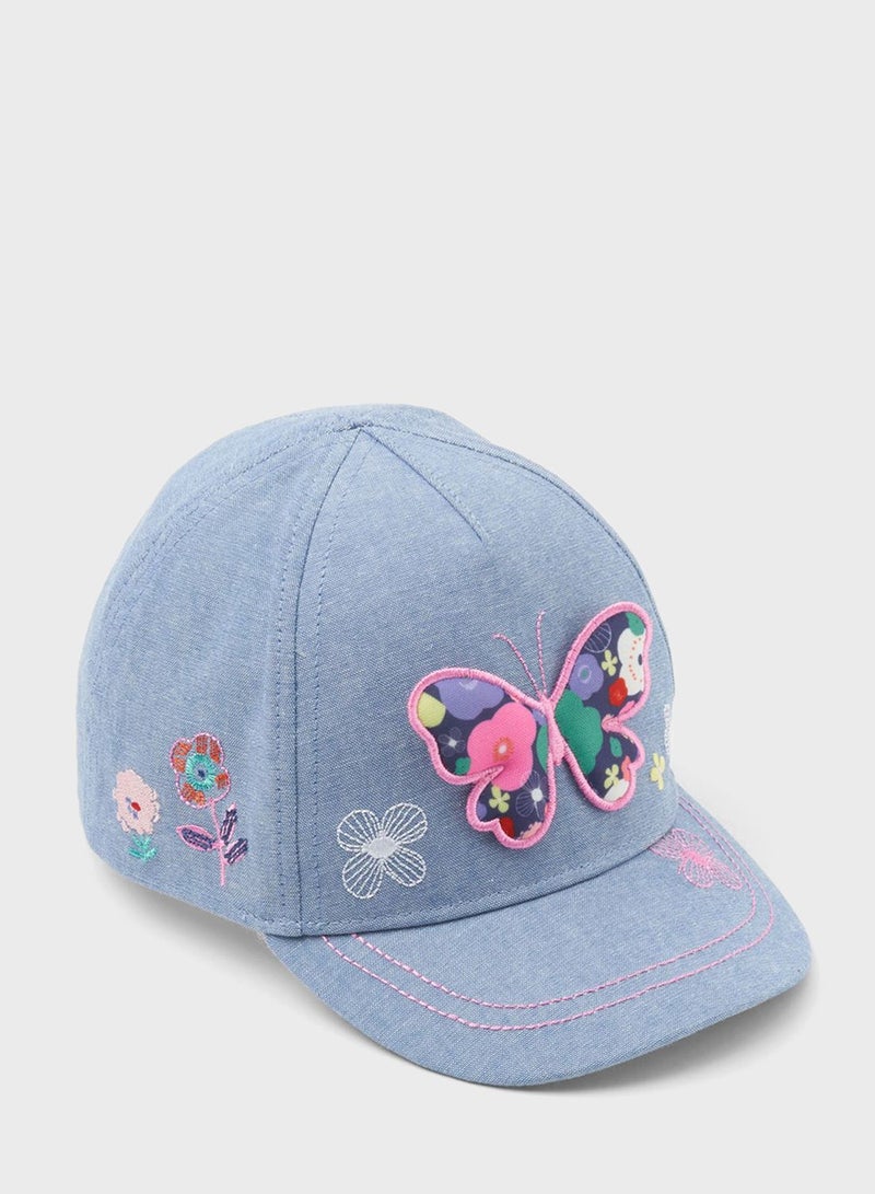 Kids Butterfly Cap