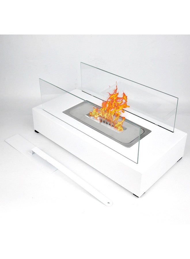 Indoor Tabletop Firepit Your Portable Indoor Outdoor Fire Pit with Dancing Flames Modern Design and Robust Steel Base
