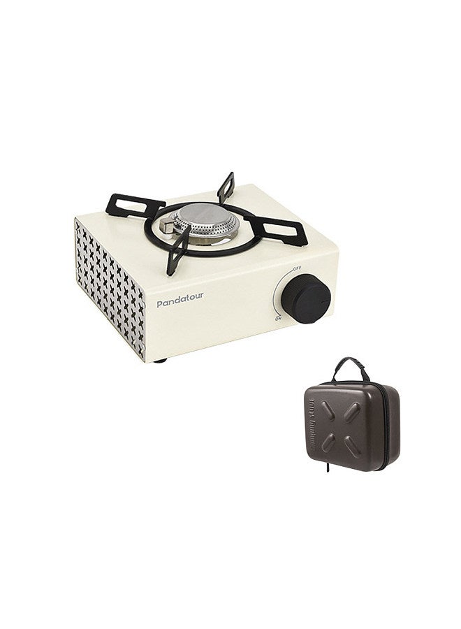 2000W High Power Outdoor Camping Metal Stoves Portable Picnic Barbecue Furnace Magnetic Suction Interface Stoves with Storage Bag Cartridge Furnace Water Boiling Cooking Accessory