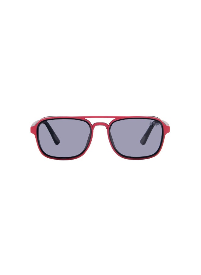 Polarized PC Grey with Fashion type, Round Shape
48-15-125 mm Size, 0.74MM POLARZIED Lens Material, Black With Red Frame Color