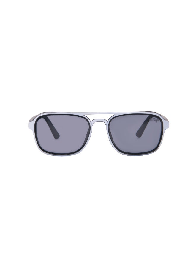 Polarized PC Grey with Fashion type, Round Shape
48-15-125 mm Size, 0.74MM POLARZIED Lens Material, Black With White Frame Color