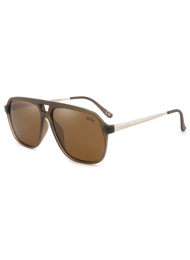 Polarized PC INJECTION Brown with Retro type, Round Shape
60-12-145 mm Size, TAC 1.1 Lens Material, Light Brown Frame Color