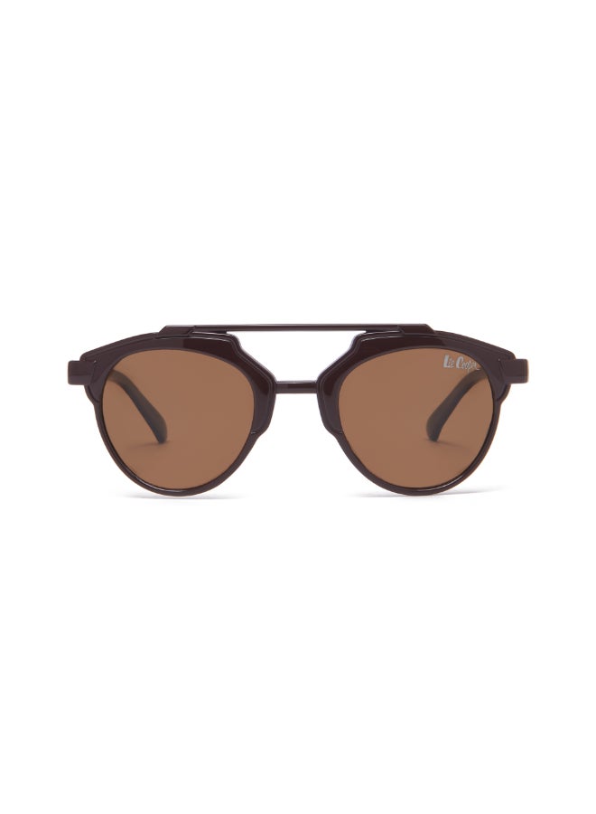 Polarized PC Brown with Fashion type, Round Shape
48-17-130 mm Size, 0.74MM POLARZIED Lens Material, Brown Frame Color