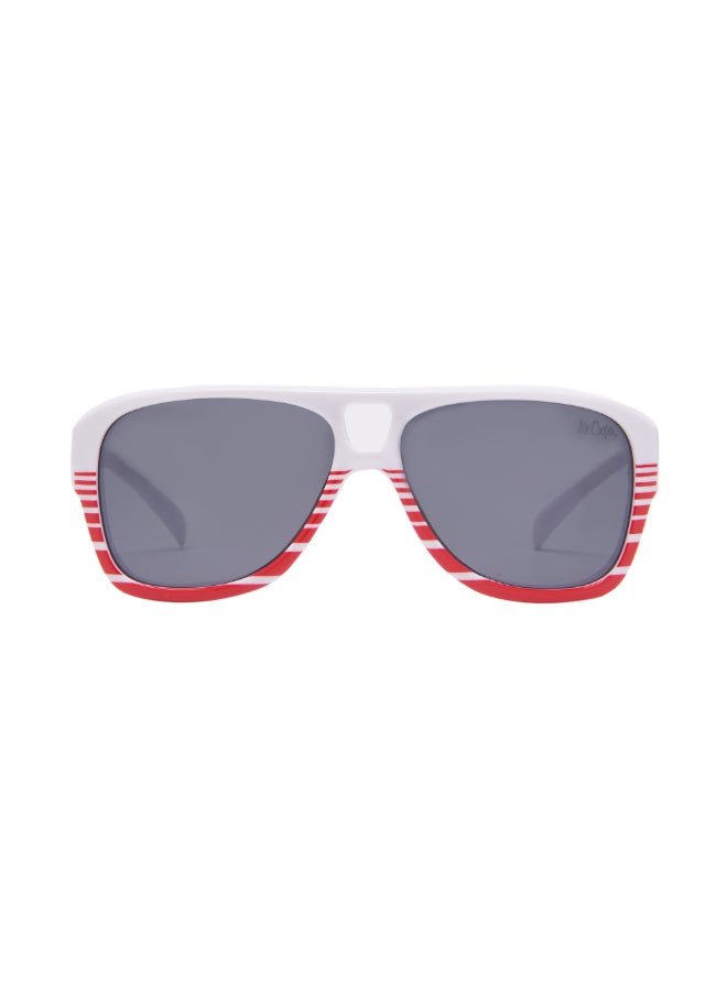 Polarized PC Grey with Retro type, Round Shape
52-14-124 mm Size, 0.74MM POLARZIED Lens Material, White Frame Color