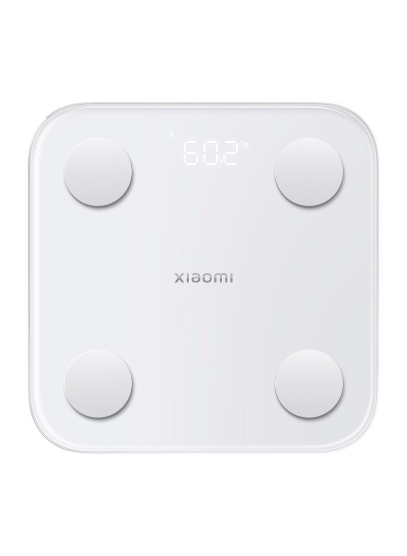 Xiaomi Body Composition Scale S400 | Bluetooth® Low Energy (BLE) 5.0 | Dual Frequency 50kHz/250kHz | 25 Health Indicators