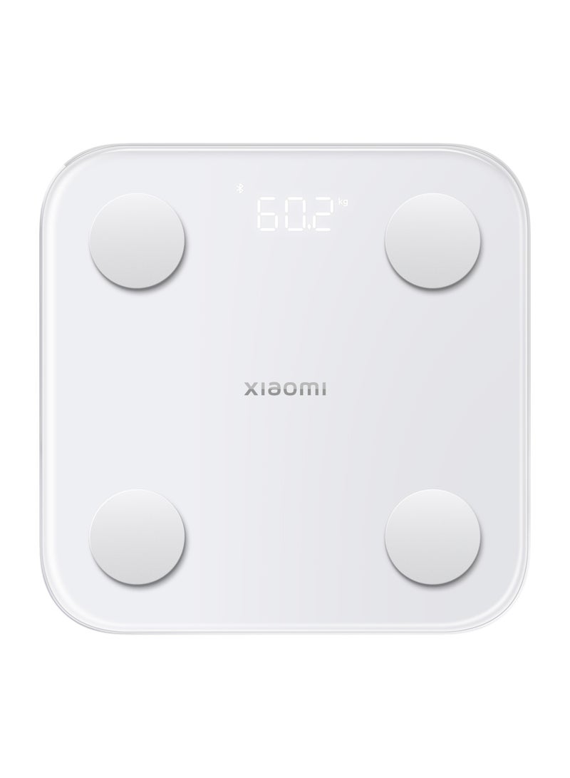 Xiaomi Body Composition Scale S400 | Bluetooth® Low Energy (BLE) 5.0 | Dual Frequency 50kHz/250kHz | 25 Health Indicators