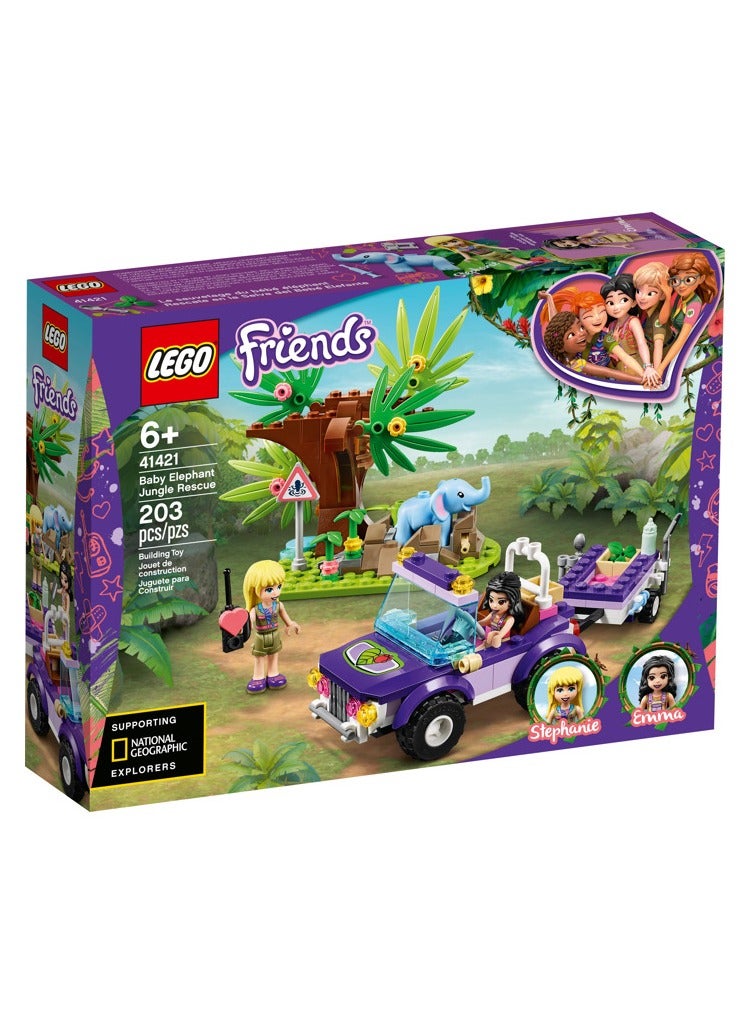LEGO Baby Elephant Jungle Rescue Set 41421