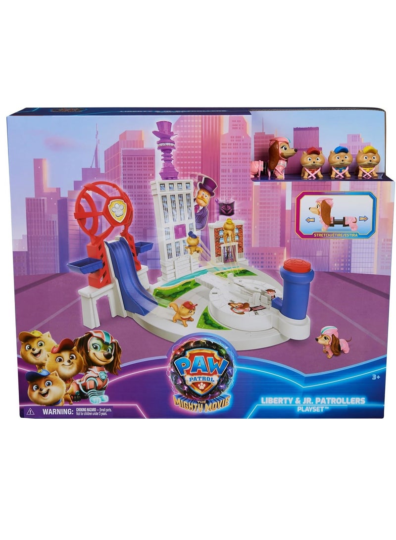 Paw Patrol Movie2 Liberty & Jr. Patrollers Playset