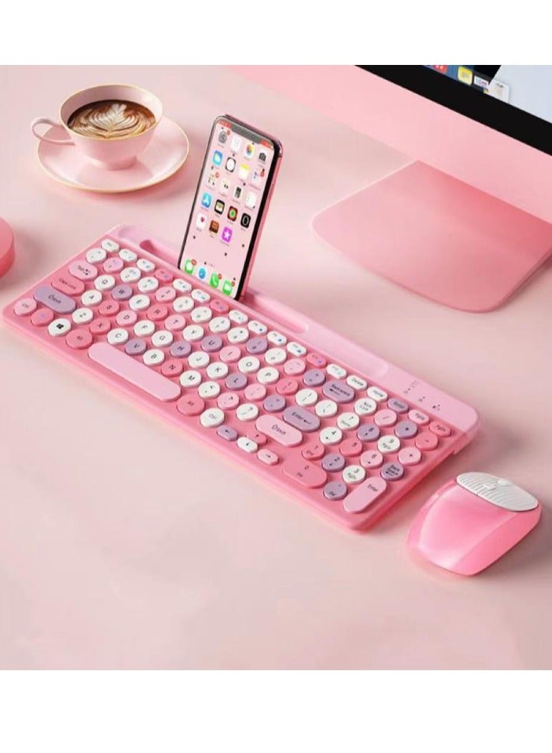 Fashion Business Office Tablet Wireless Keyboard And Mouse Set