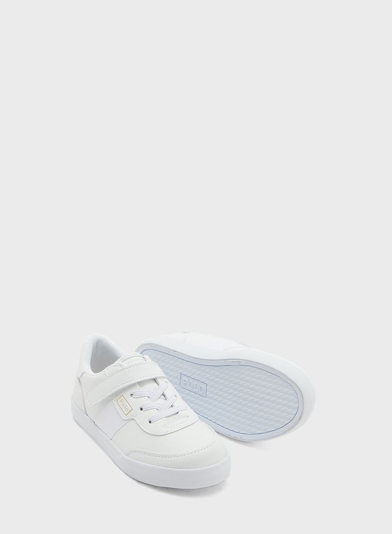 Kids Court Low Ps Velcro Sneakers