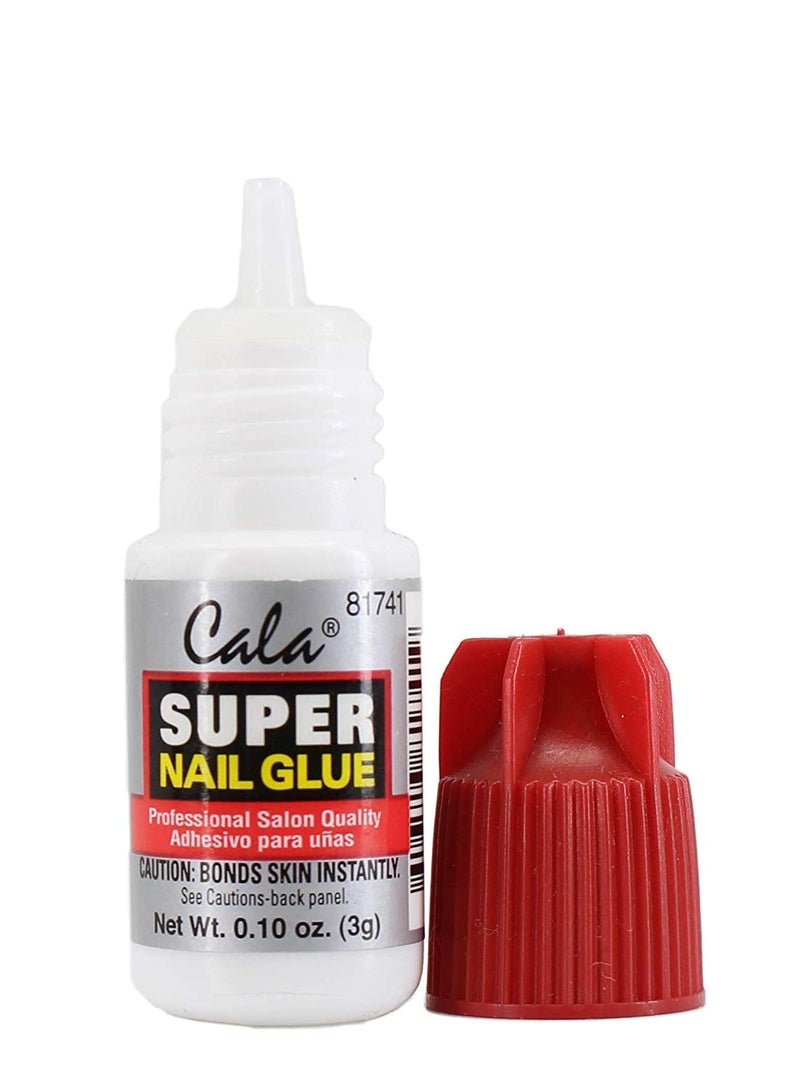 3 bottles Super nail Glue professional Salon Quality,Quick and Strong Nail liquid adhesive