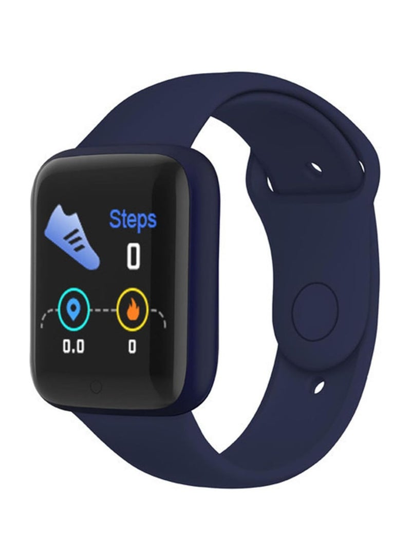 Y68 Fitness Tracker with Step Counter, Alarm, Incoming Message