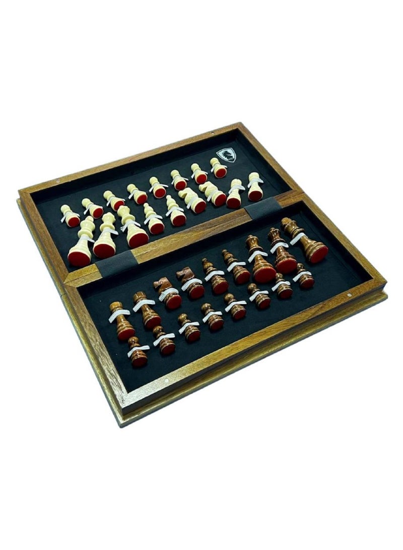 Wooden Chess Game Set 44.5X22.2X8 Cm
