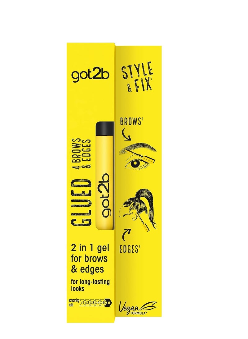 Got2B Brow & Edge Styling Gel, 72hr Hold, Vegan, 16ml