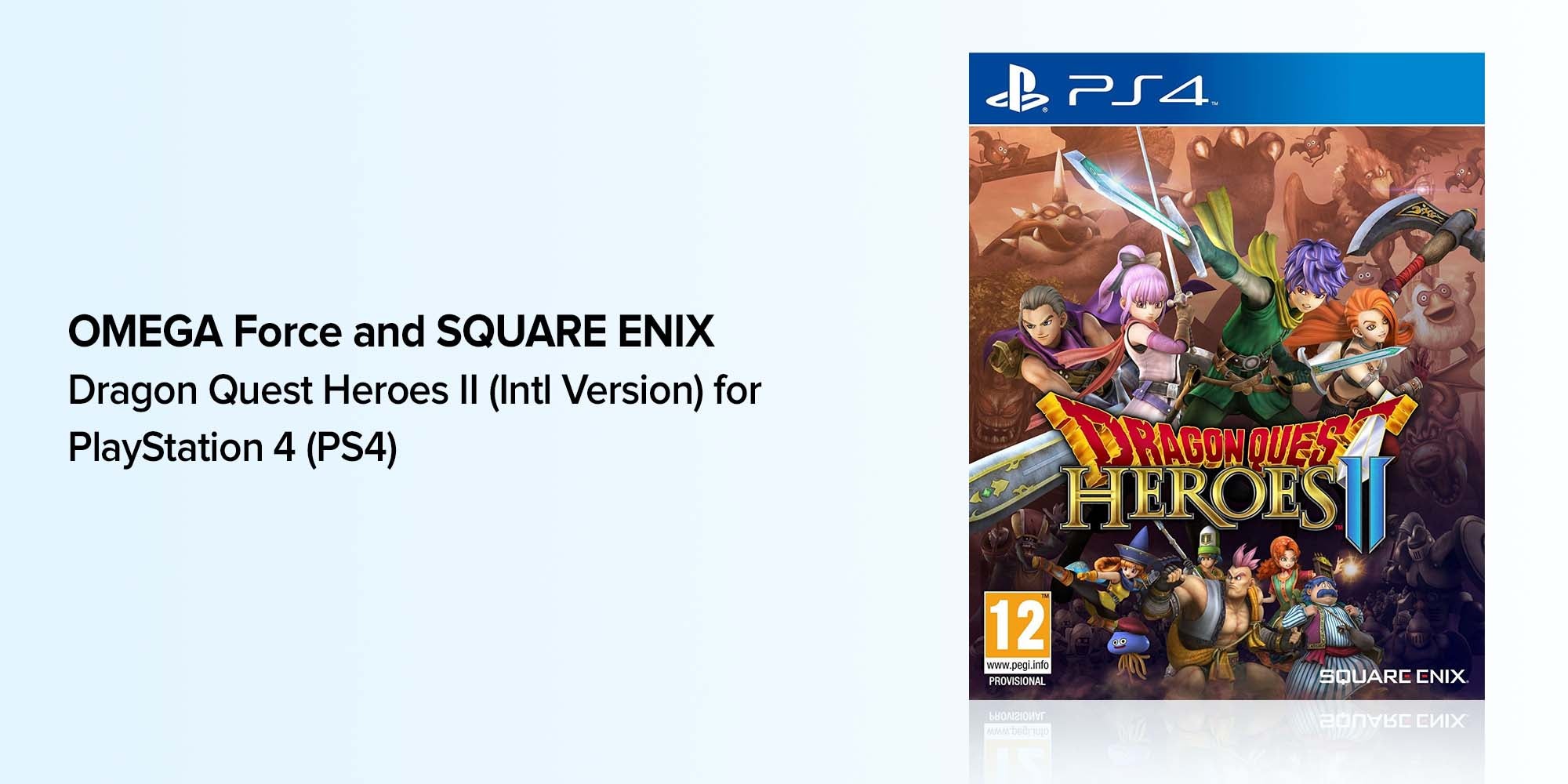 Dragon Quest Heroes II (Intl Version) - Role Playing - PlayStation 4 (PS4)