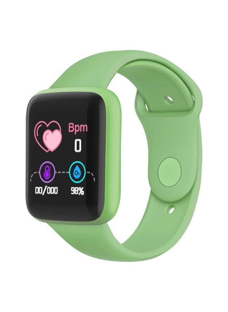 Y68 Fitness Tracker with Step Counter, Alarm, Incoming Message
