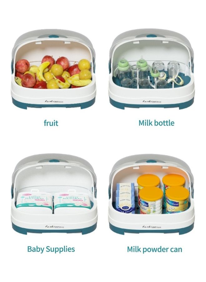 Dustproof Removable Portable Milk Bottle Storage Rack