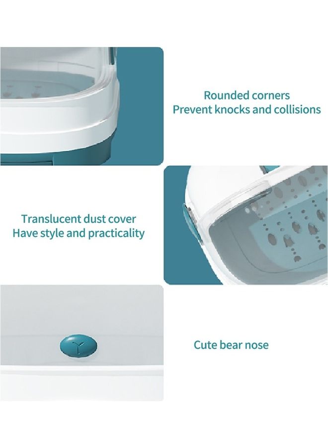 Dustproof Removable Portable Milk Bottle Storage Rack