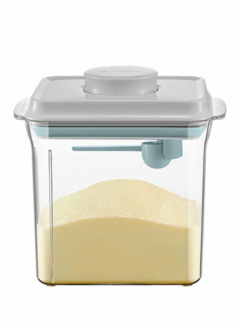 Baby Milk Powder Dispenser, Portable Milk Powder Food Storage Containers with Lid New Born Milk Powder Box