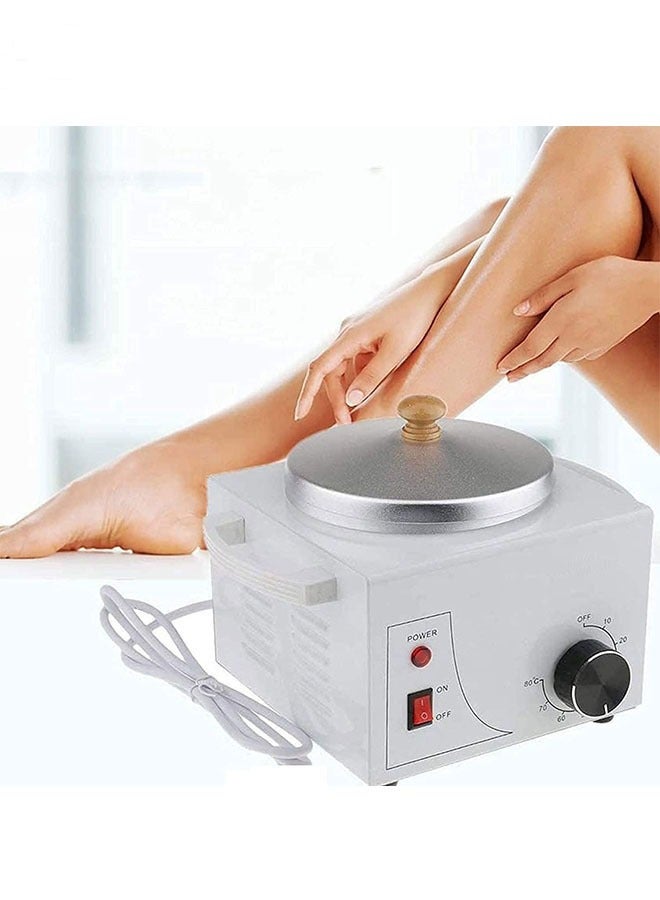 Portable Wax Heater for Painless Hair Removal, Women Men Professional Wax Heater with Adjustable Temperature Set