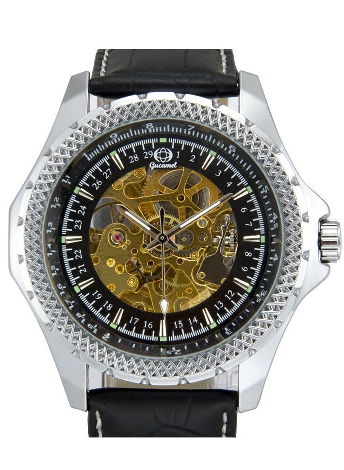 Men's Three-Dimensional Waterproof Automatic Mechanical Watch