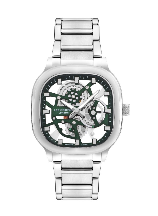 Lee Cooper Men 's Green Dial Analog watch - LC07974.370