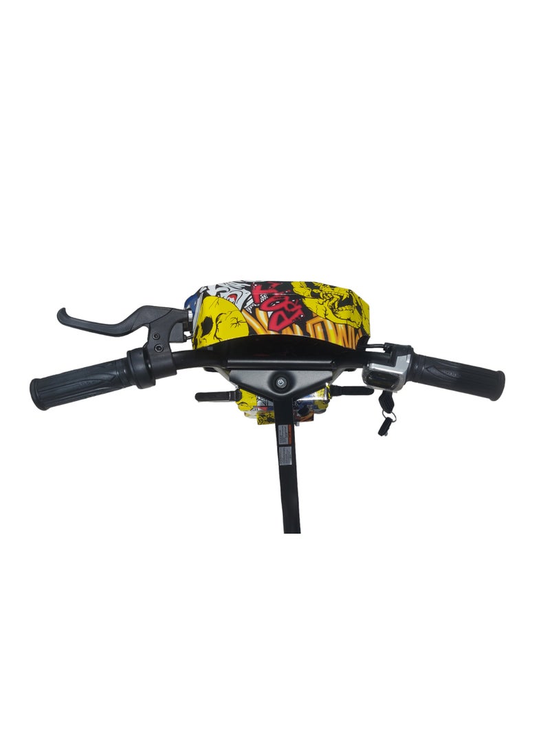 36V Drifting  3 Wheels Electric Scooter, High-Power 360 Degree Rotation with LED Light & Comfortable Seat