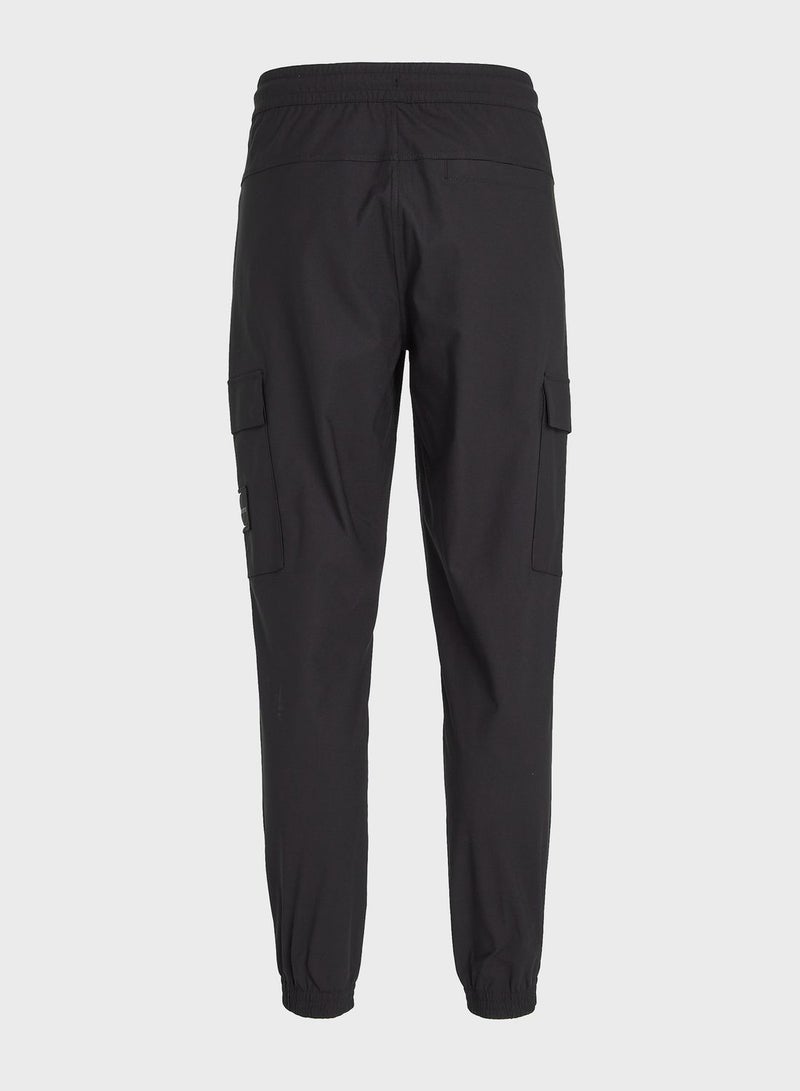 Drawstring Cuffed Sweatpants