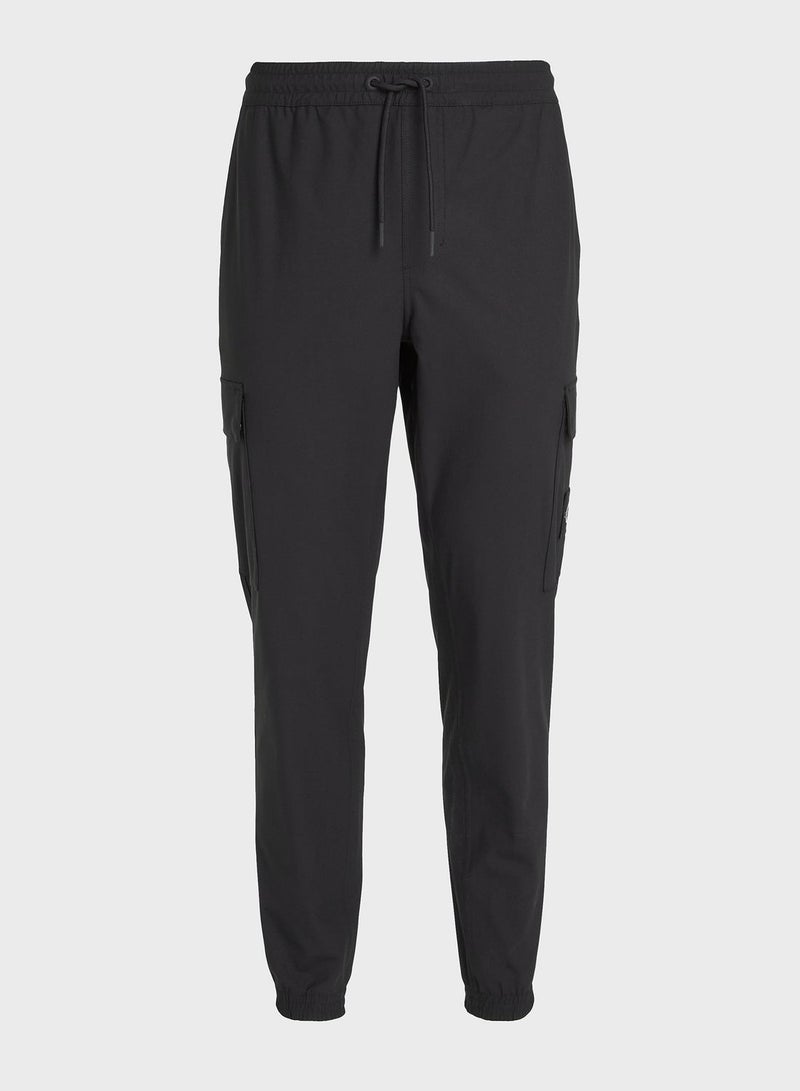 Drawstring Cuffed Sweatpants