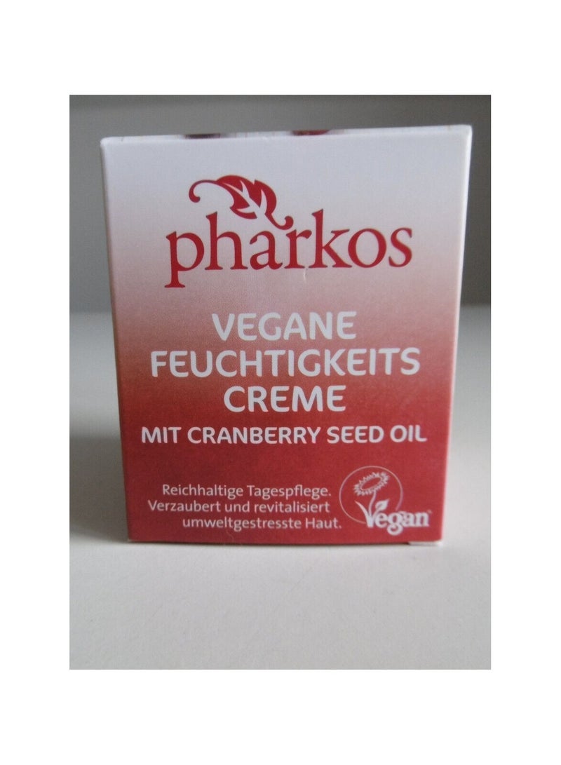 Pharkos vegane Feuchtigkeitscreme mit Cranberry Seed Oil 50ml