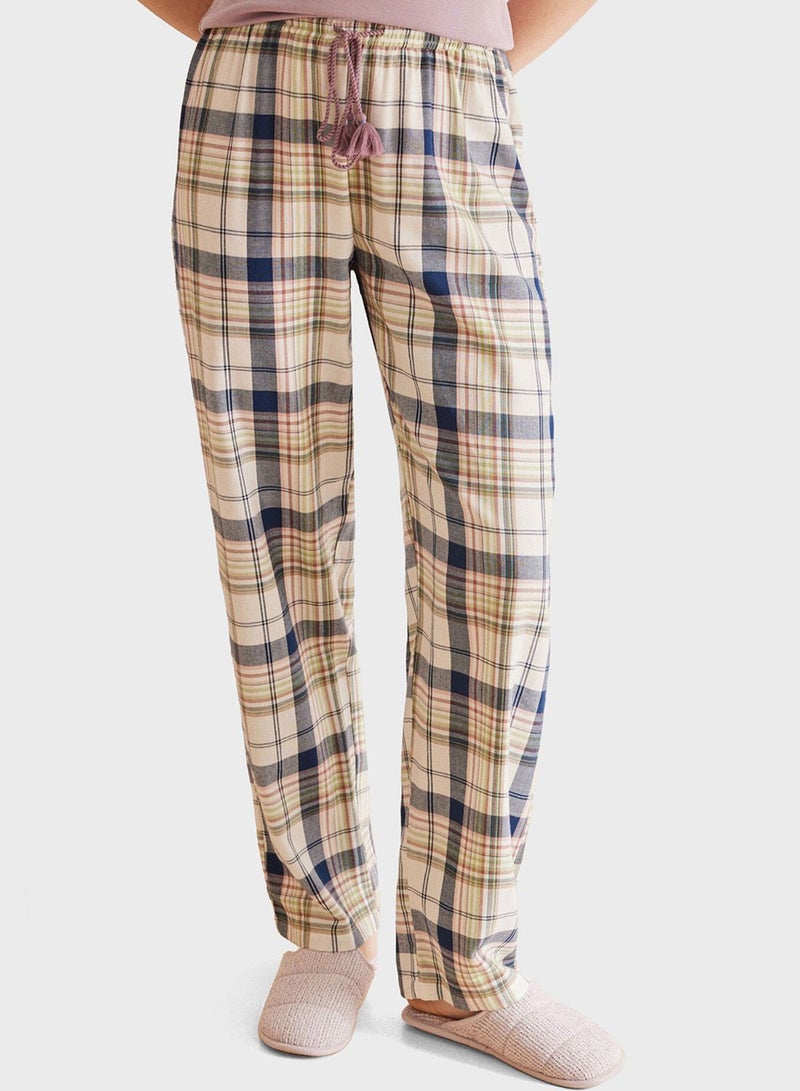 Mms Checks Pyjama Pants