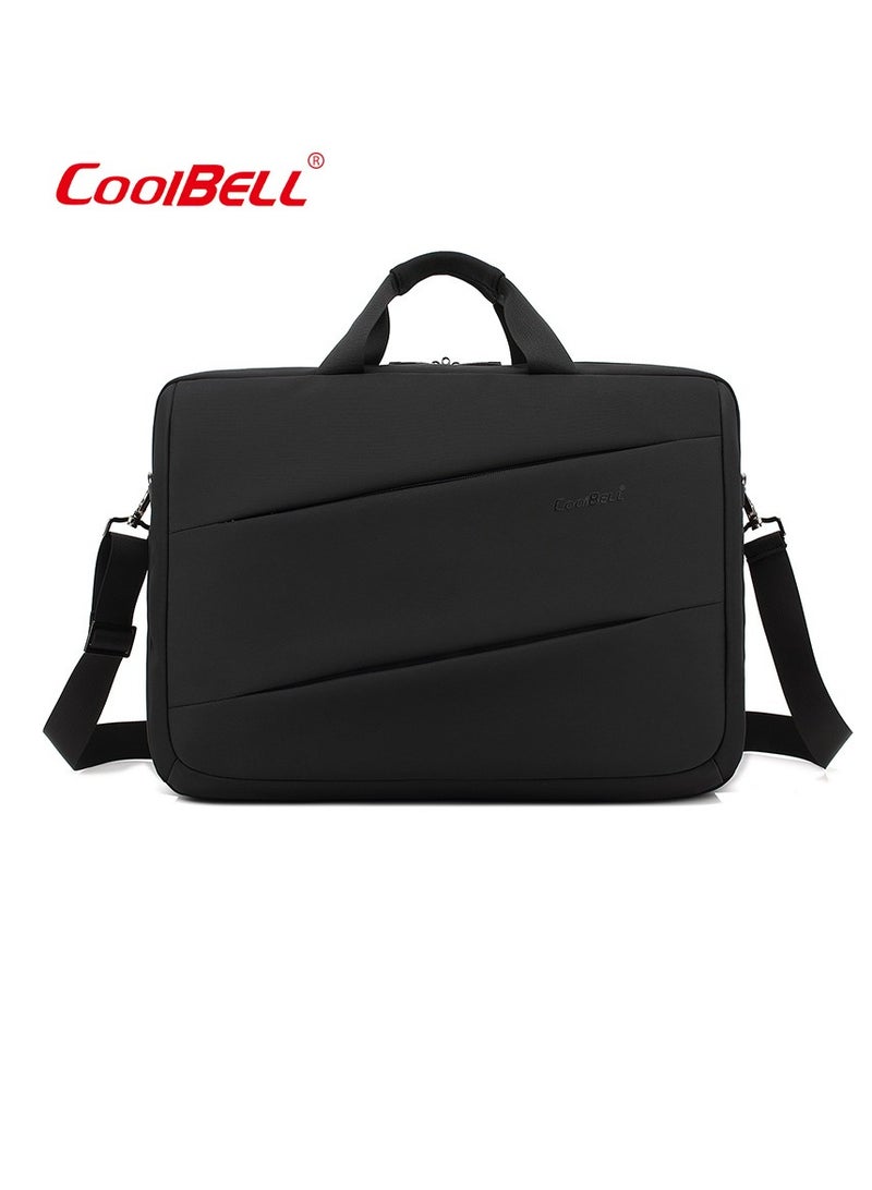 Multi-Functional Laptop Bag Briefcase Black
