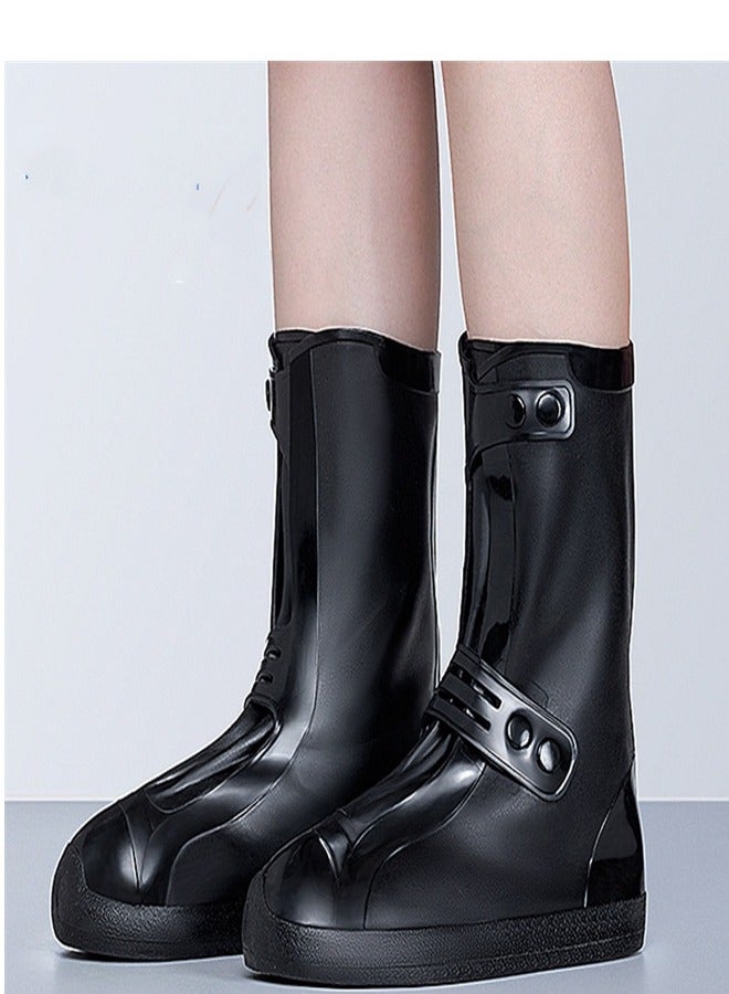 Children's High Rain Boots Black