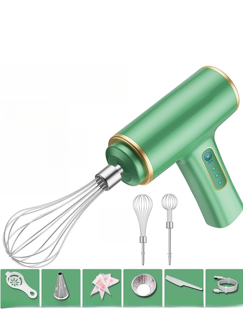Electric Egg Beater For Household Use, Automatic Cream Beater, Cake Baking And Egg Beater, Mini Handheld Mixer