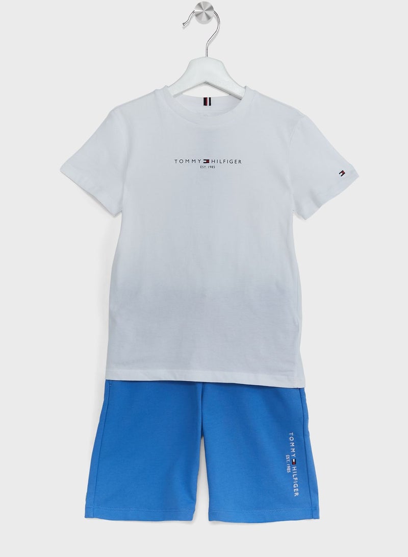 Youth Essential T-Shirt & Shorts Set