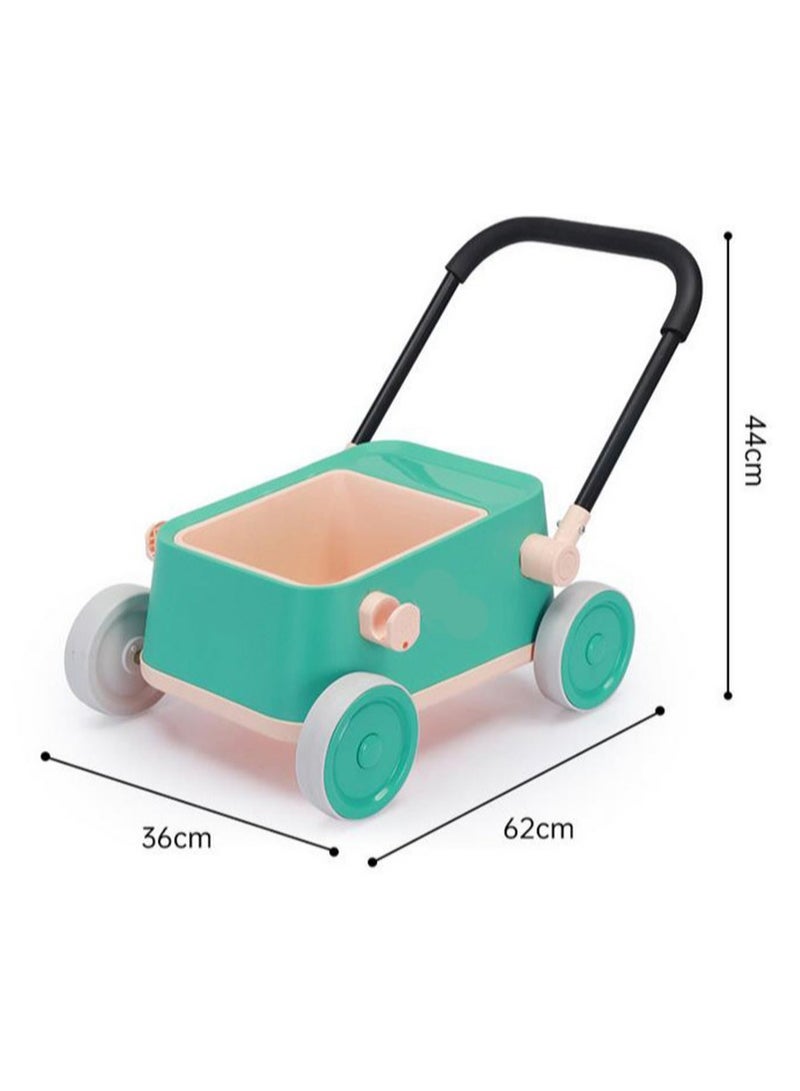 Baby Stroller Baby Four-Wheeled Stroller Kindergarten Toy Stroller Shopping Cart Children's Toys Storage Trolley