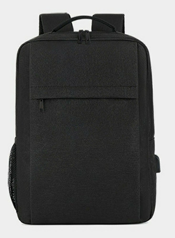 Men's Large  Capacity Outdoor Backpack Multi-Functional Laptop Bag Black