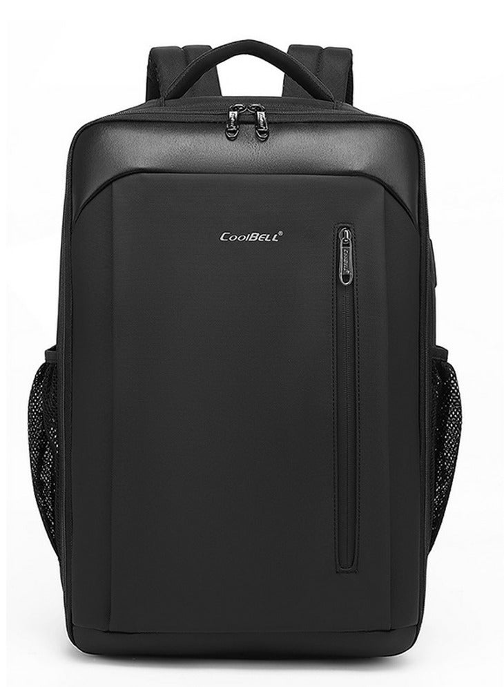 Large Capacity Outdoor Backpack Multi-Functional Laptop Bag Briefcase Black