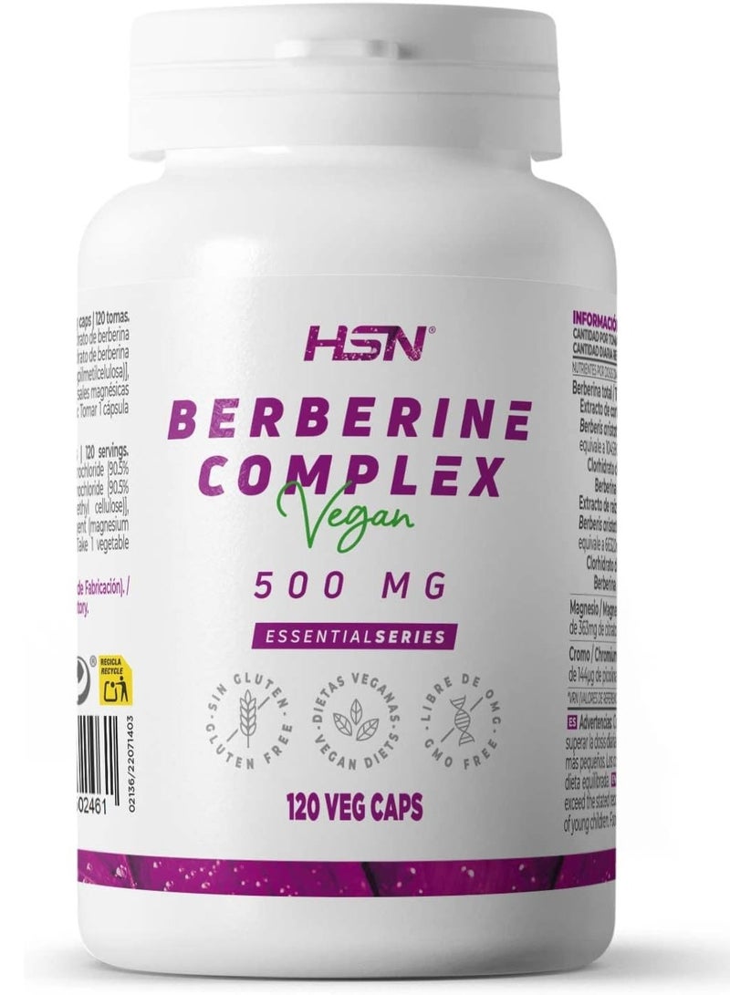BERBERINE COMPLEX 500mg - 120 veg caps