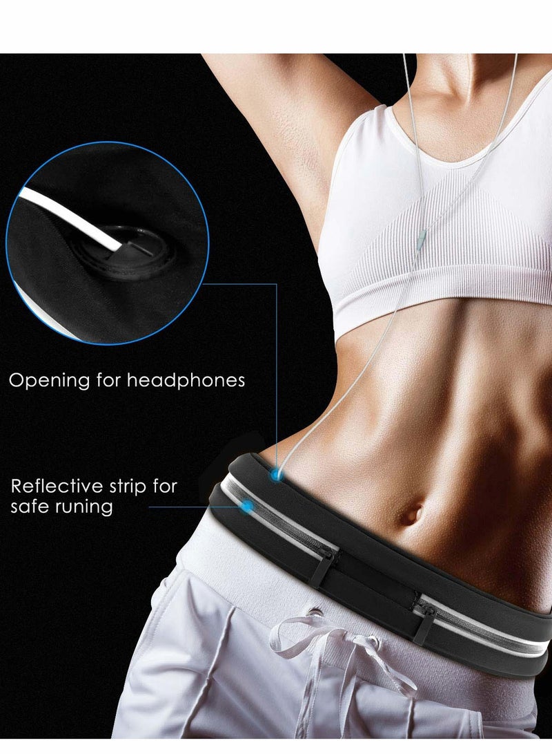 Sports Running Belt, Unisex-Adult Hip Sport Belt, Storage Running Waist Pack