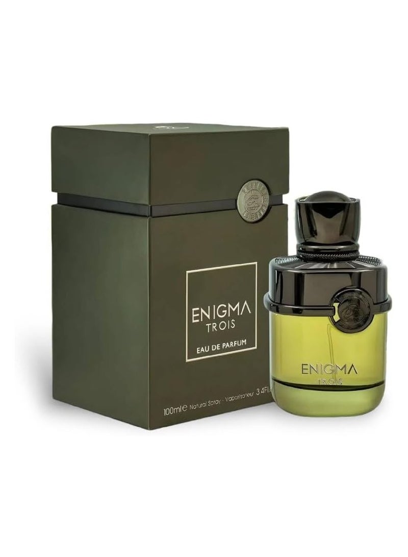 Enigma Trois By French Avenue Paris, Perfume For Men & Women (Unisex), Eau De Parfum, 100ml