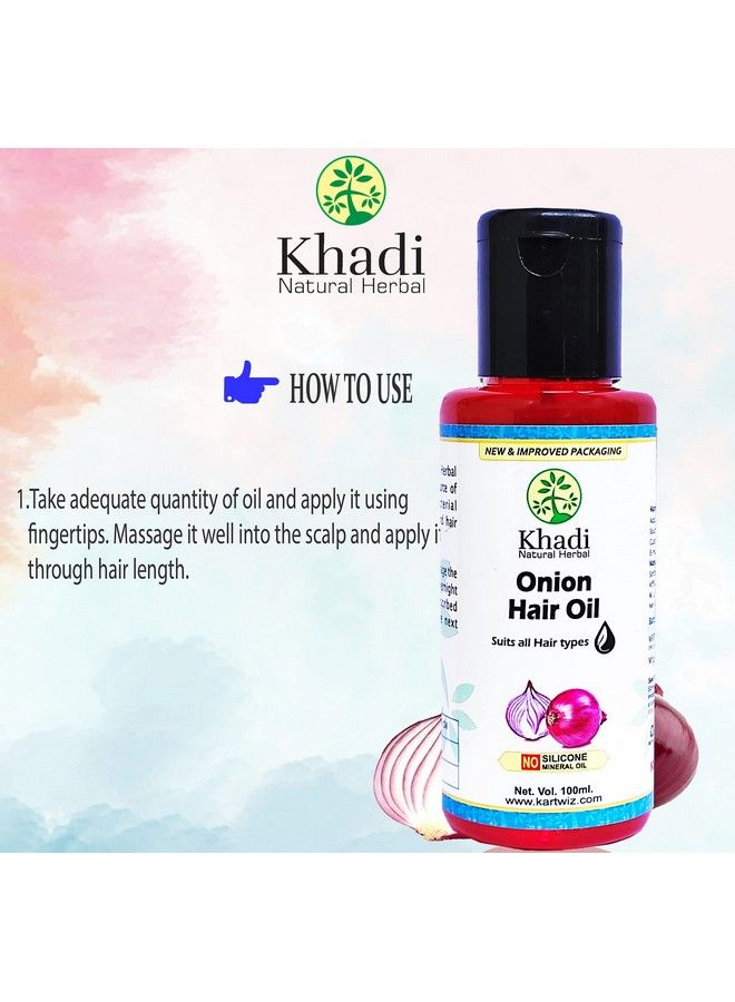 Red Onion Oil For Hair Growth (Pack Of3)